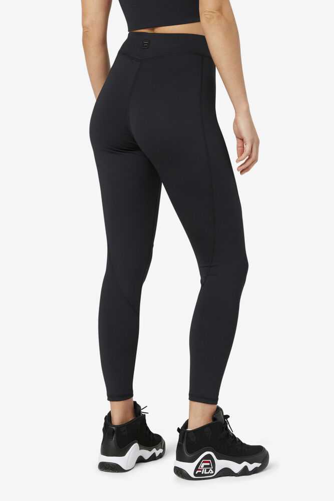 Black Women's FILA Emerie Leggings | USA-15529