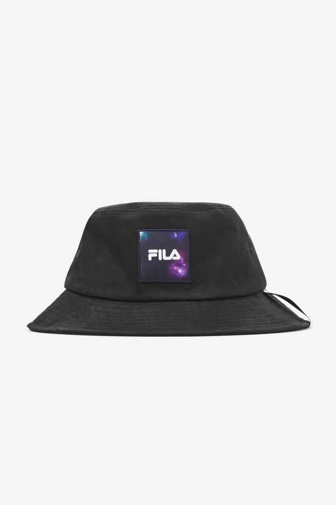 Black Women\'s FILA Galaxy Bucket Hat | USA-15108