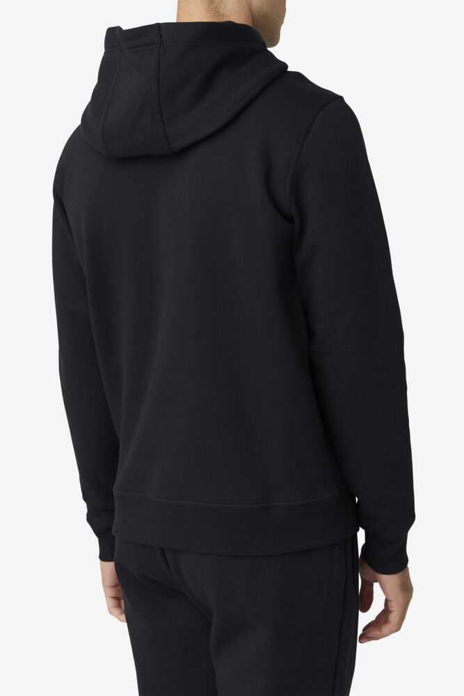 Black Women's FILA Godfrey Sweatshirt | USA-15658