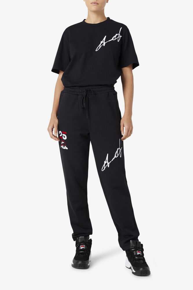 Black Women's FILA Grant Hill Orson Joggers | USA-15560