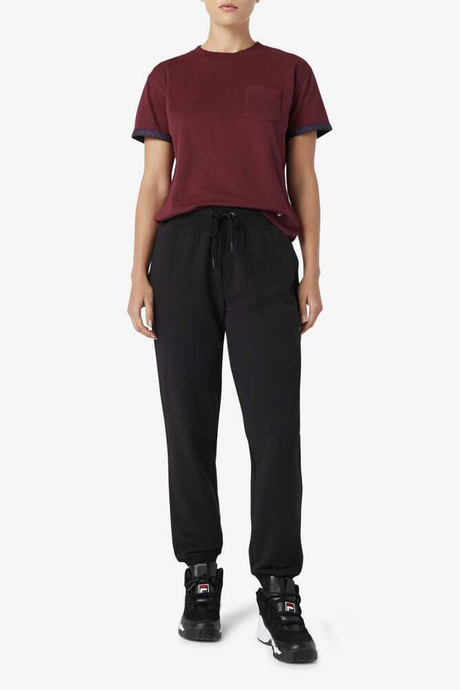 Black Women's FILA Joelle Joggers | USA-15558