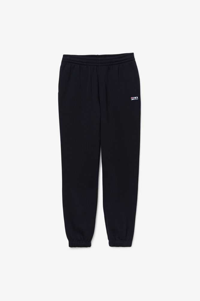 Black Women\'s FILA Lassie Fleece Joggers | USA-15591