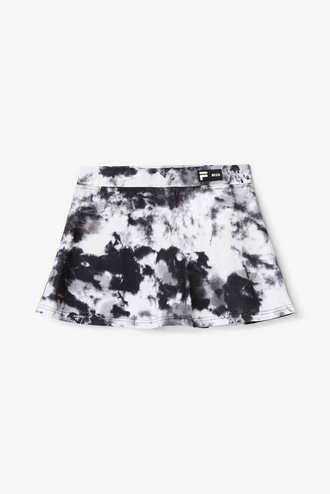 Black Women\'s FILA Msgm X Fila Tennis Skirts | USA-15197