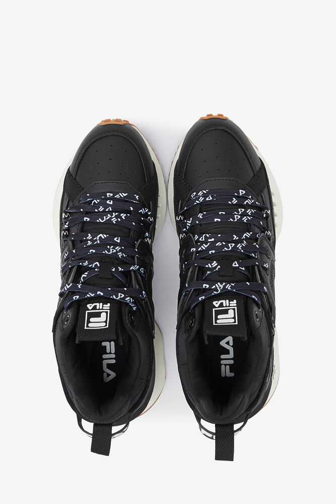 Black Women's FILA Spectra Trainers | USA-15879