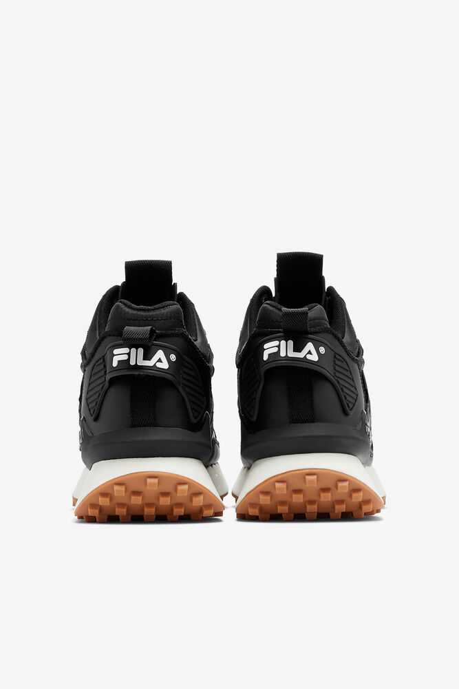 Black Women's FILA Spectra Trainers | USA-15879