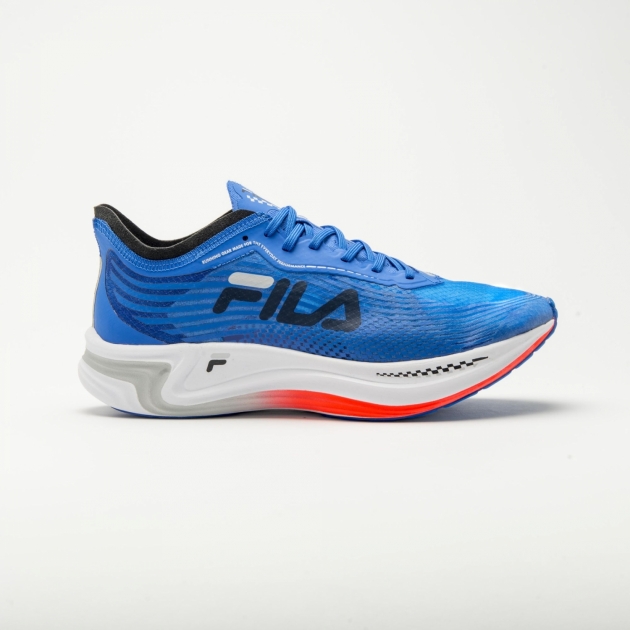 Blue Men\'s FILA Racer Carbon Running Shoes | USA-15080