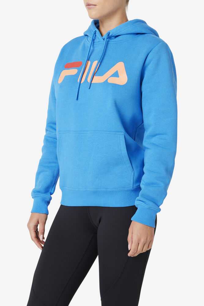 Blue Orange Women's FILA Lucy Hoodie | USA-15645