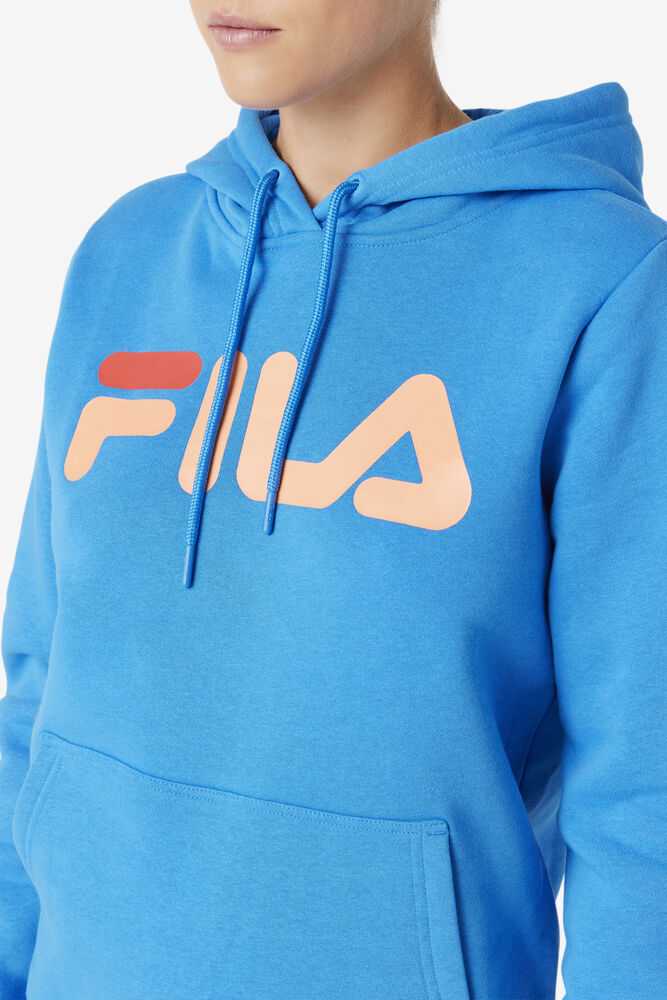 Blue Orange Women's FILA Lucy Hoodie | USA-15645