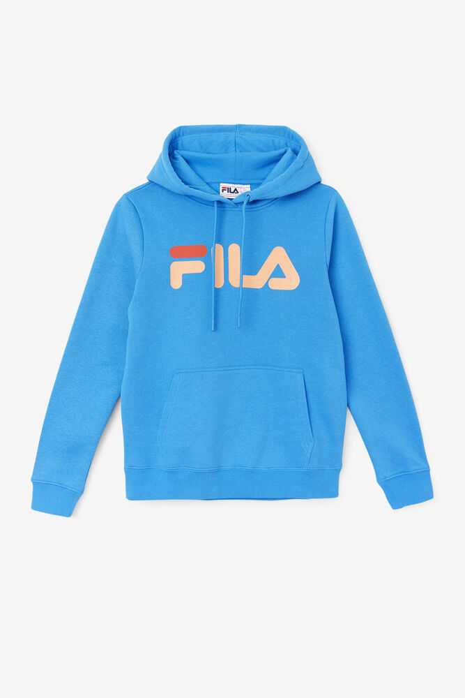 Blue Orange Women\'s FILA Lucy Hoodie | USA-15645