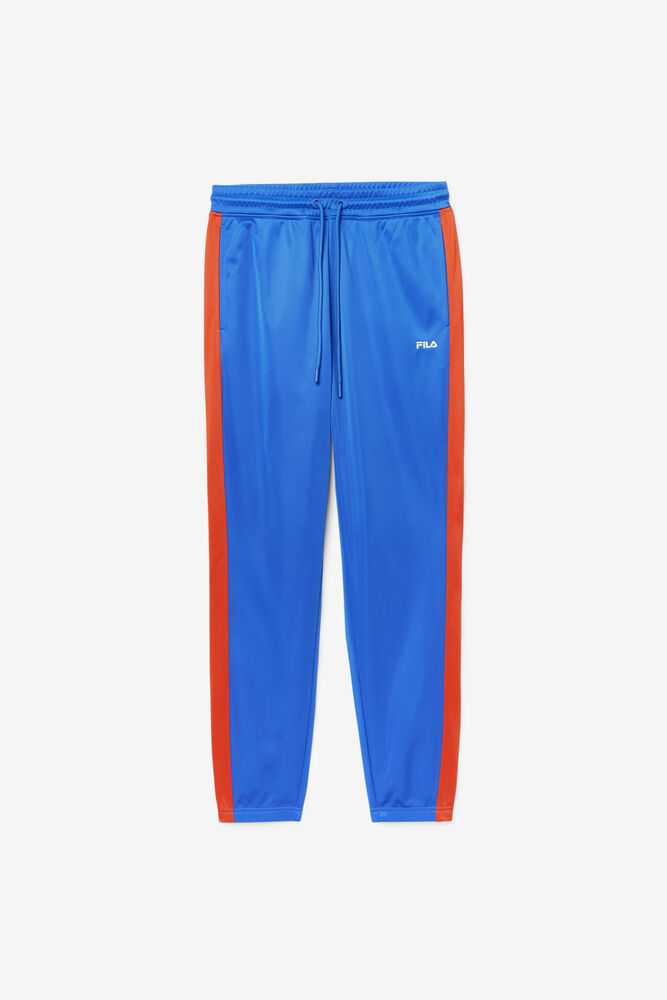 Blue Red Men\'s FILA Cuba Track Pants | USA-051273