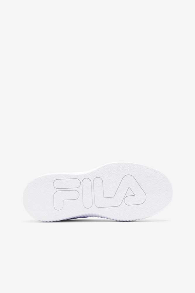 Blue White Women's FILA Sandblast Sneakers | USA-15891