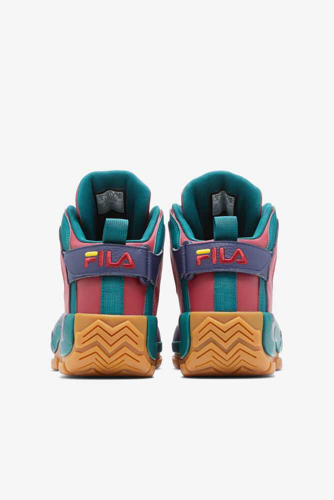 Burgundy Men's FILA Grant Hill 2 Sneakers | USA-192745