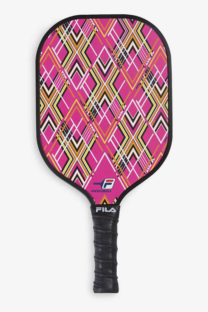 Burgundy Men\'s FILA Graphite Pickleball Paddle | USA-16076