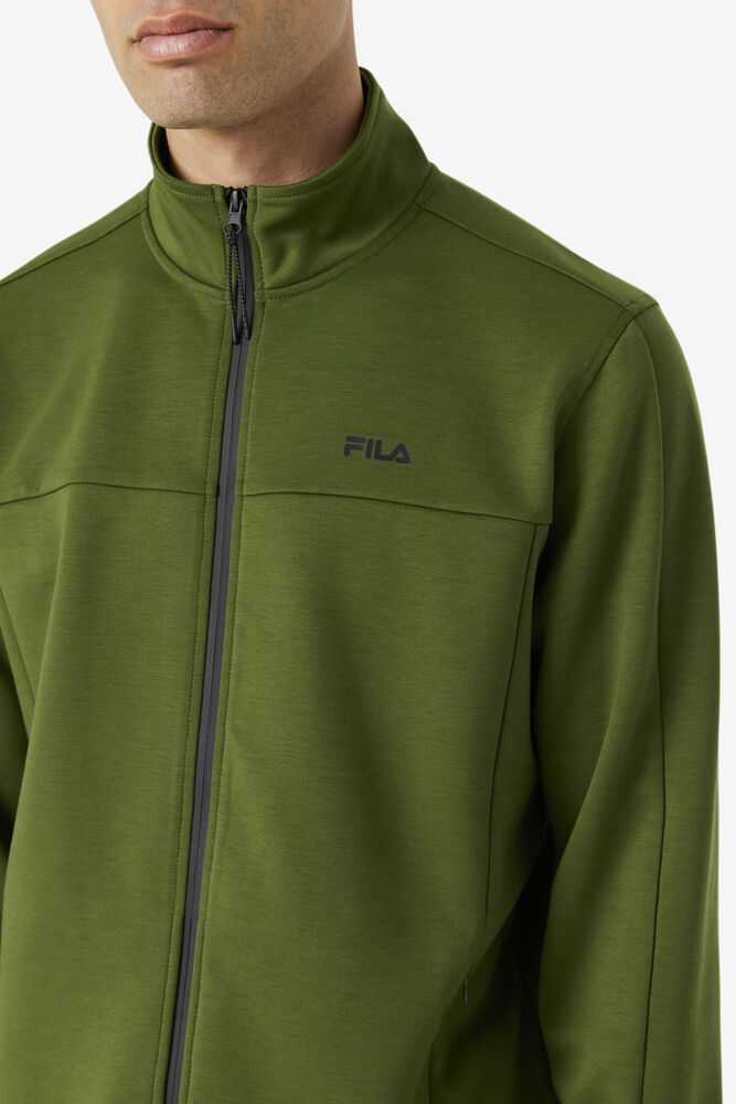 Deep Green Men's FILA Golia Windbreakers | USA-571396