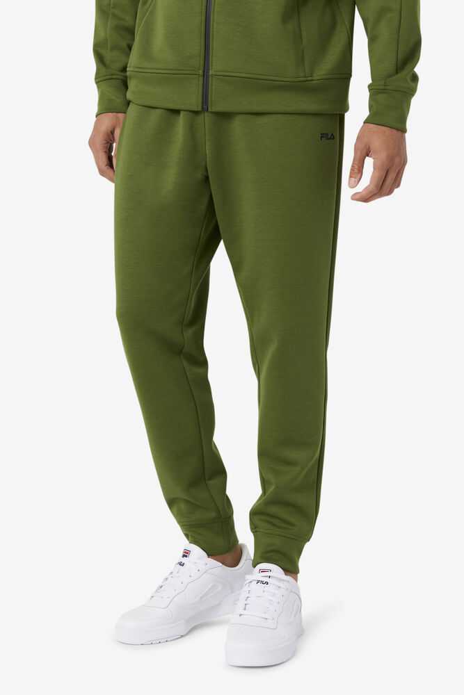 Deep Green Men's FILA Himmat Joggers | USA-083546