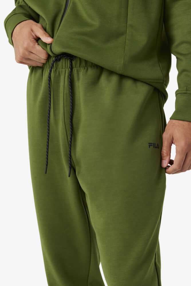 Deep Green Men's FILA Himmat Joggers | USA-083546