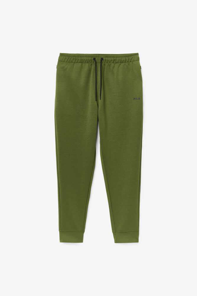 Deep Green Men\'s FILA Himmat Joggers | USA-083546