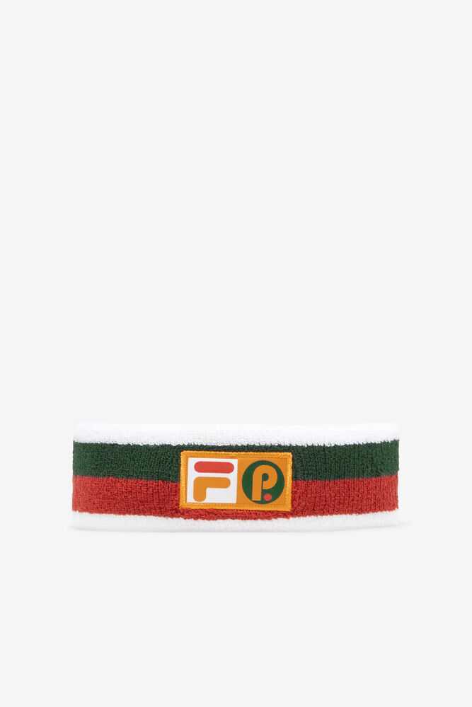 Deep Green Orange Men\'s FILA Fila X Paterson Headband | USA-16140