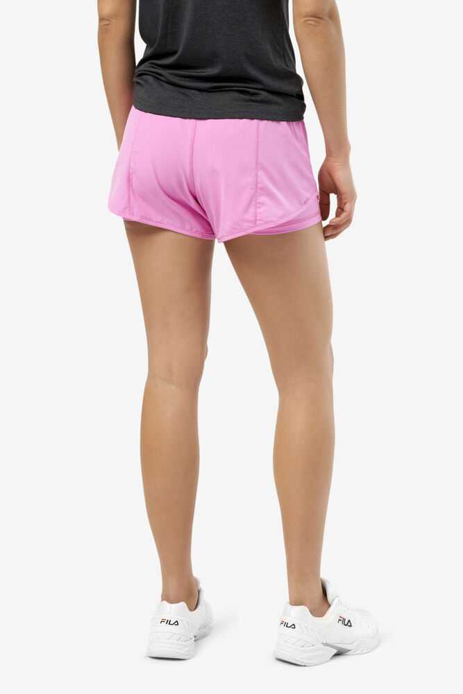 Fuchsia Women's FILA Essentials Tennis Shorts | USA-15167