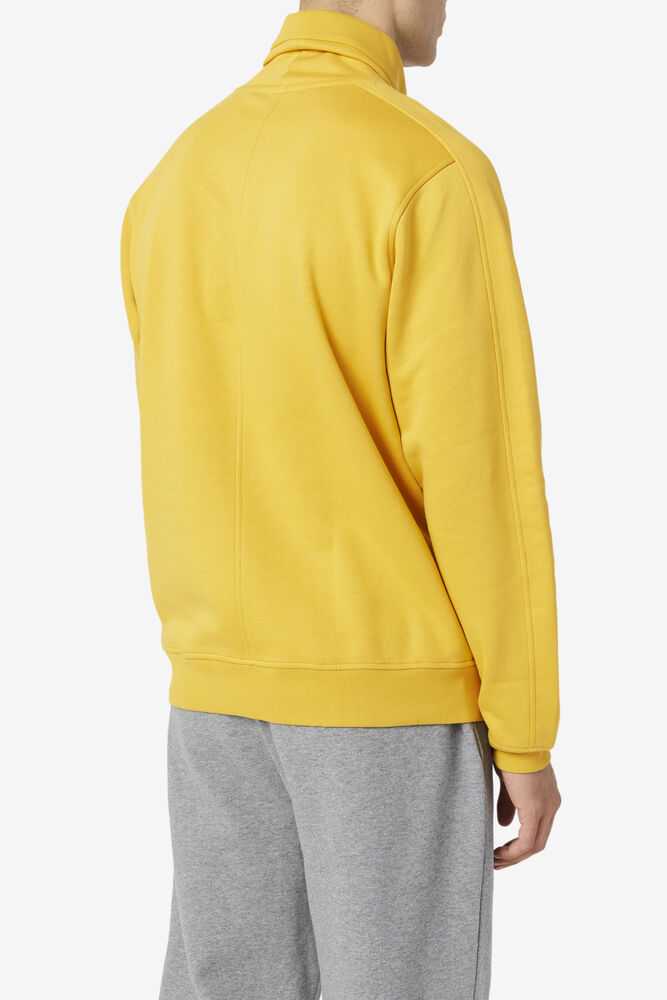 Gold Men's FILA Noah Sweatshirt | USA-043152