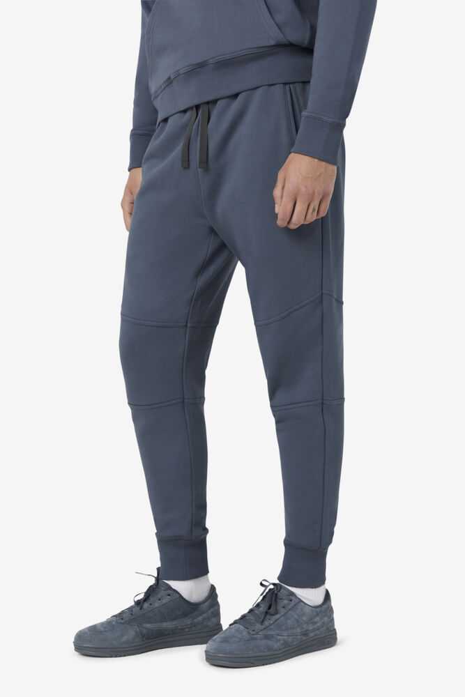 Grey Blue Men's FILA Freya Joggers | USA-582971