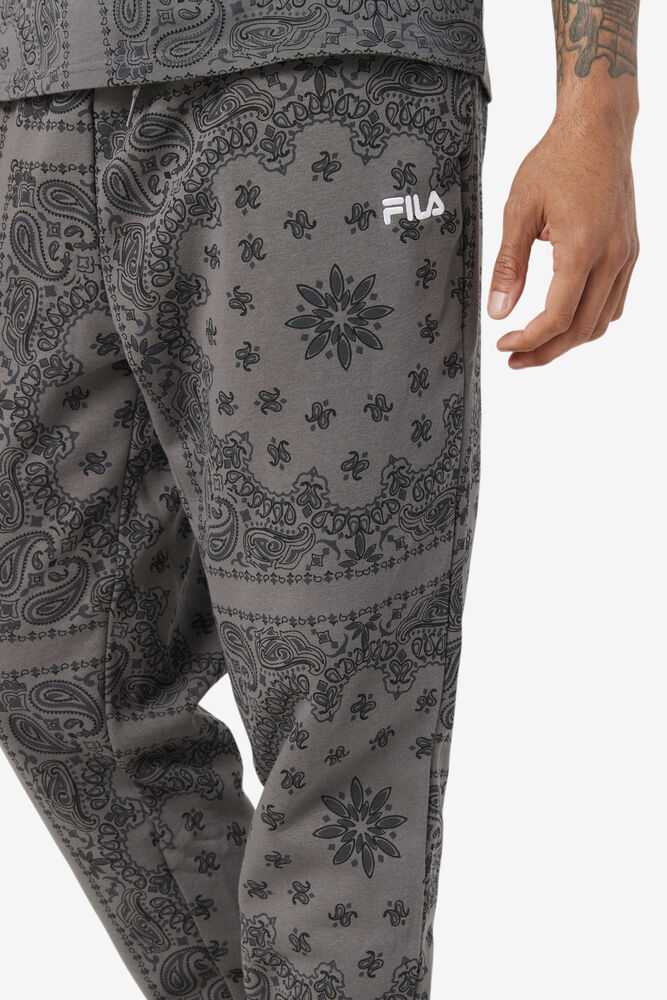 Grey Men's FILA Hemlock Joggers | USA-627039