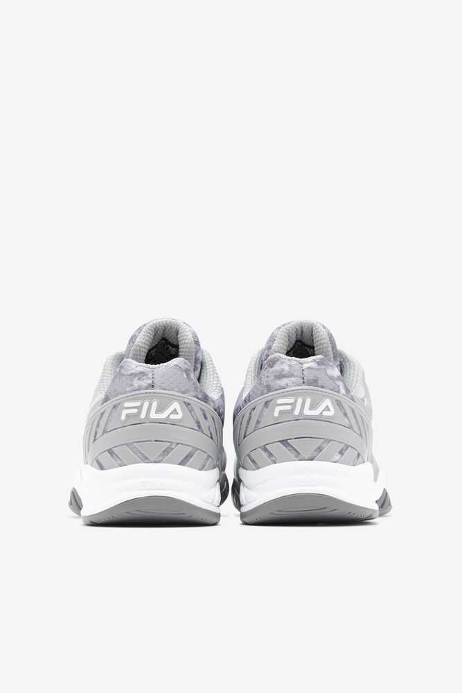 Grey White Men's FILA Axilus 2 Energized Tennis Shoes | USA-15964