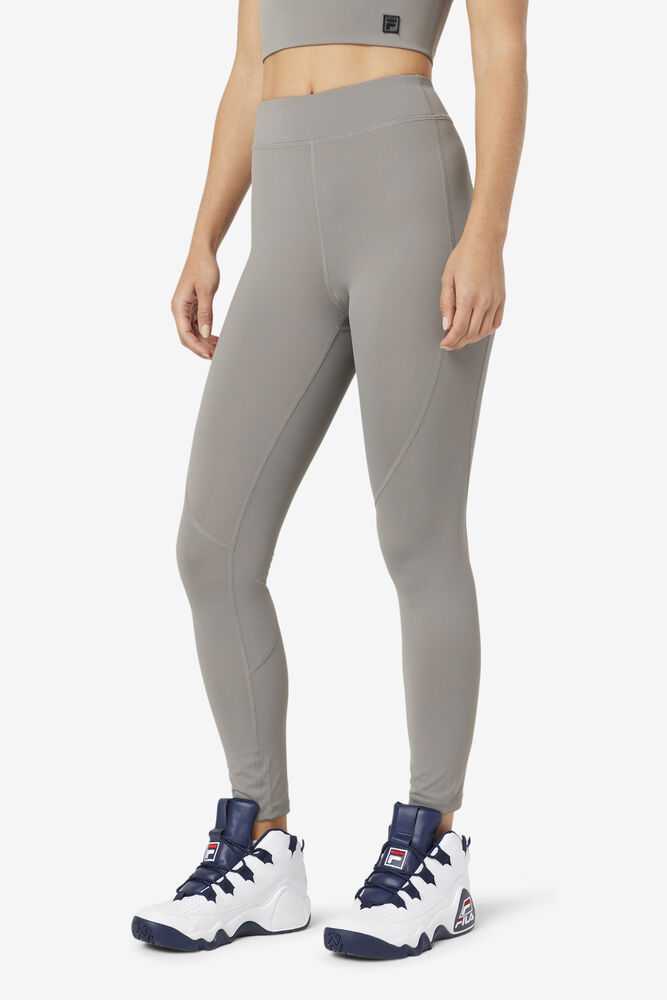 Grey Women's FILA Emerie Leggings | USA-15528