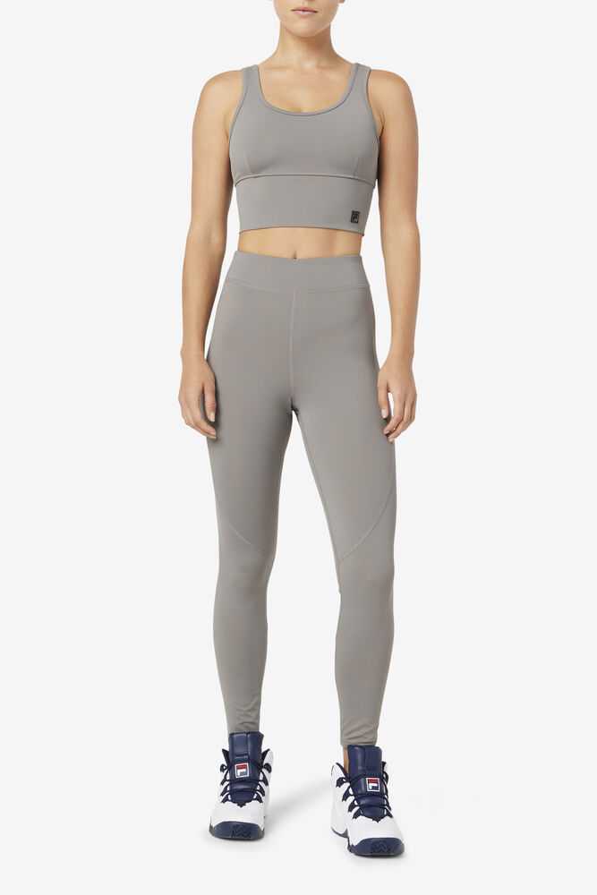 Grey Women's FILA Emerie Leggings | USA-15528