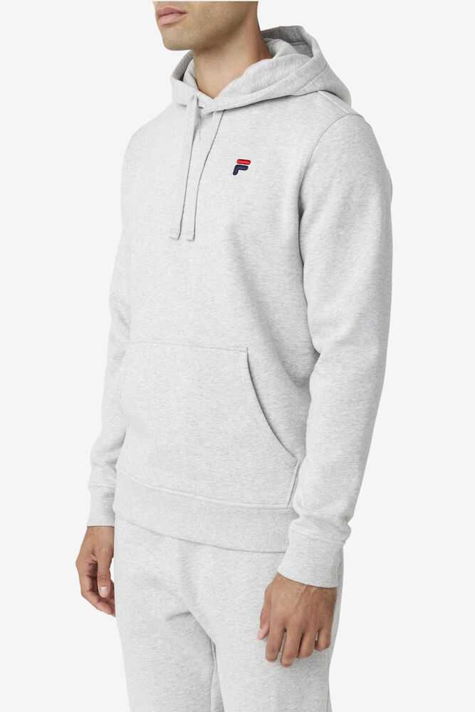 Light Grey Men's FILA Godfrey Sweatshirt | USA-502641