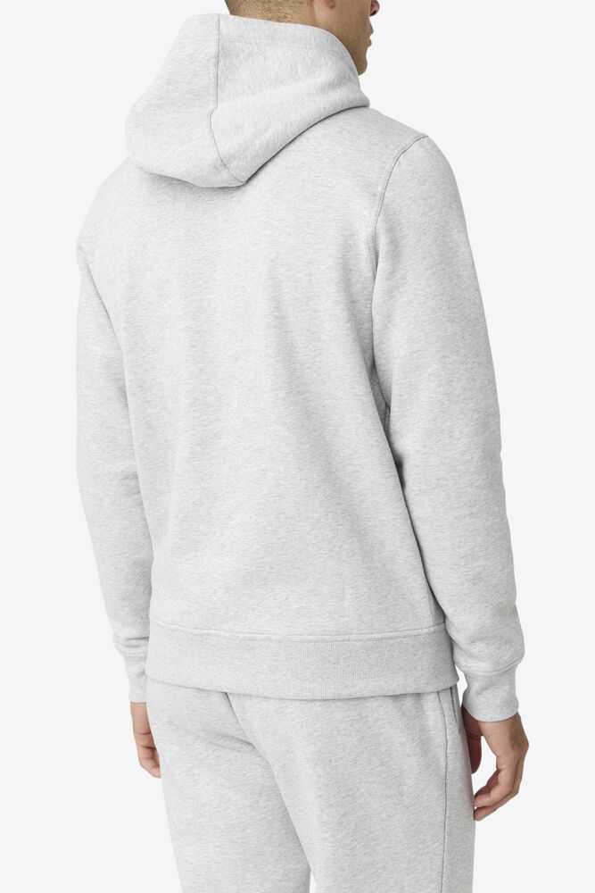 Light Grey Men's FILA Godfrey Sweatshirt | USA-502641