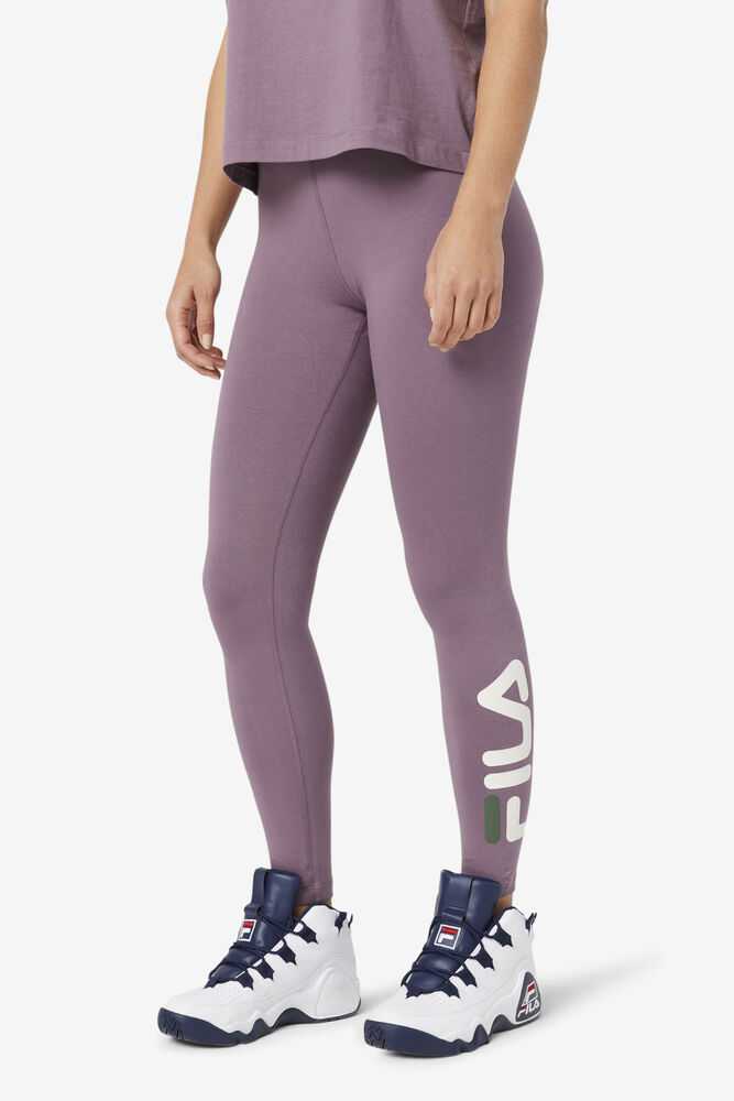 Light Purple Women's FILA Elora Leggings | USA-15522