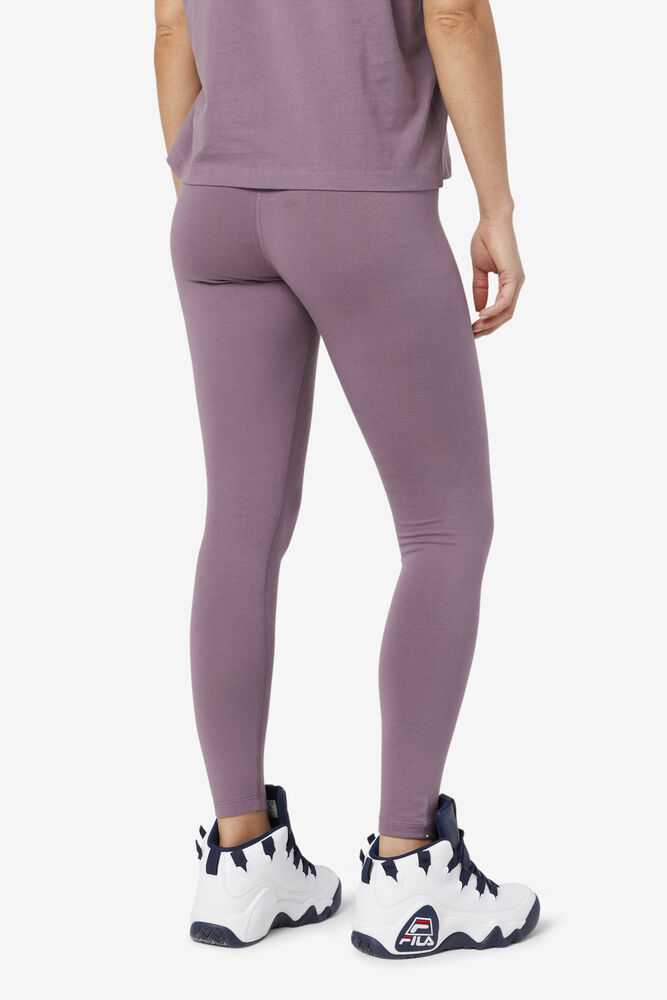 Light Purple Women's FILA Elora Leggings | USA-15522