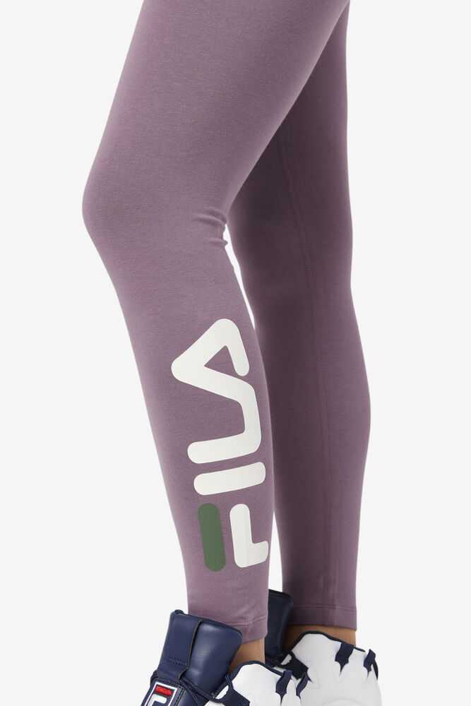 Light Purple Women's FILA Elora Leggings | USA-15522