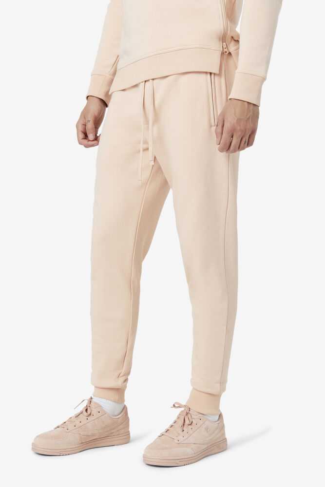 Light Rose Men's FILA Gabriel Joggers | USA-061275