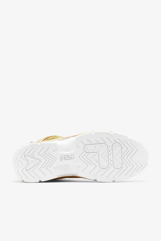 Metal Gold Metal Gold Metal Gold Women's FILA Grant Hill 2 Sneakers | USA-15825