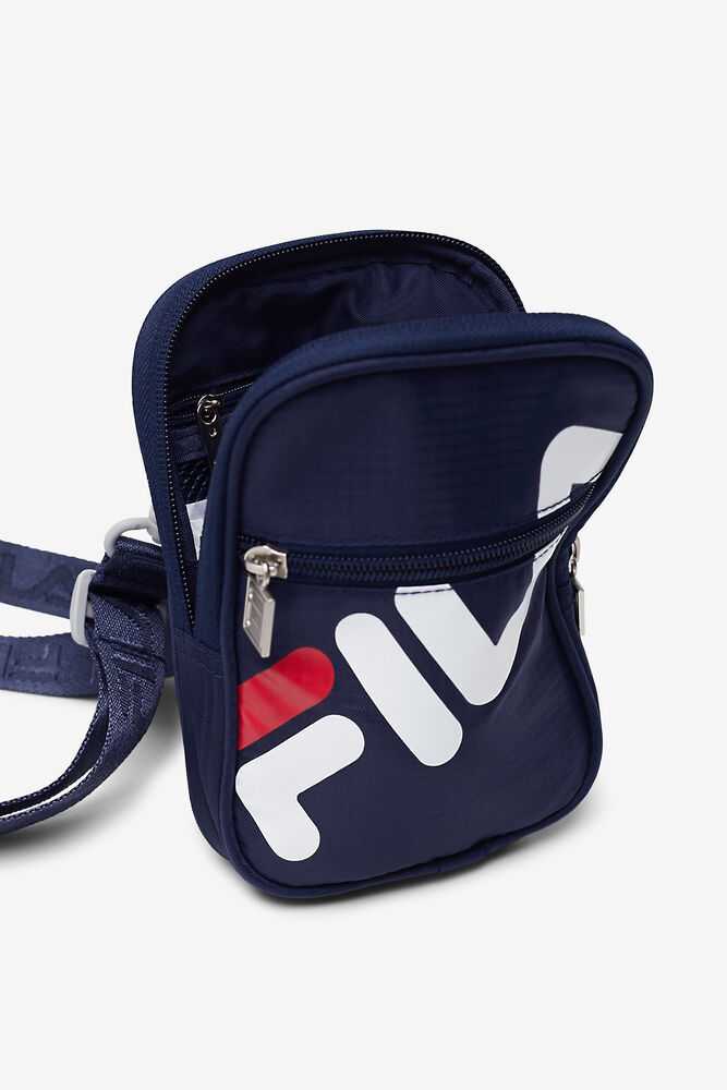 Navy Men's FILA Camera Bags | USA-16130