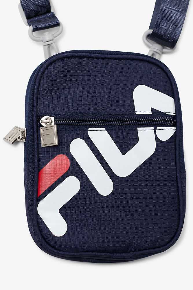 Navy Men's FILA Camera Bags | USA-16130