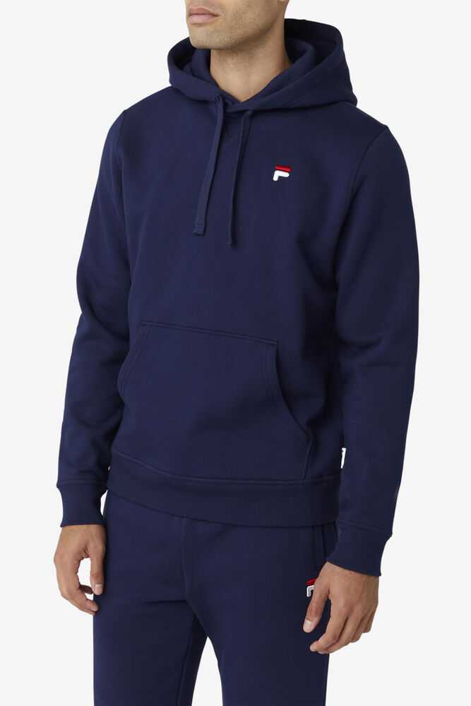 Navy Men's FILA Godfrey Sweatshirt | USA-546091