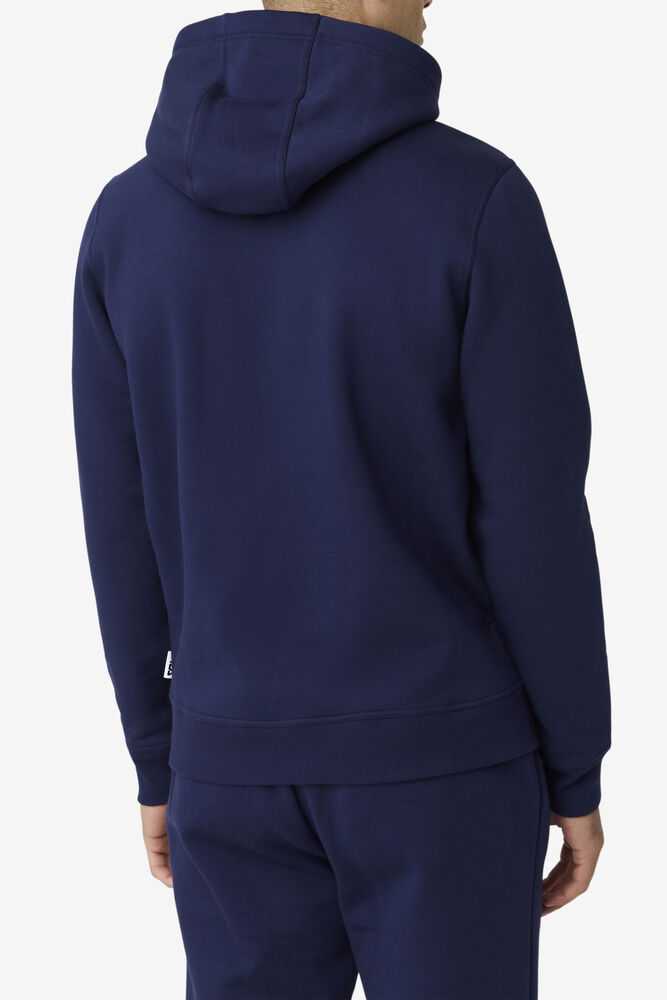 Navy Men's FILA Godfrey Sweatshirt | USA-546091