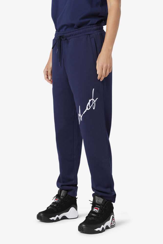 Navy Men's FILA Grant Hill Orson Joggers | USA-873961