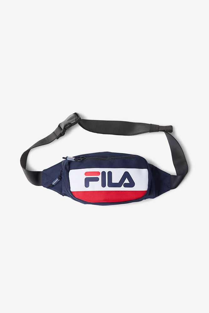 Navy Men\'s FILA Henry Fanny Pack | USA-16151