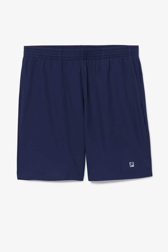 Navy Men\'s FILA Modern Fit Tennis Shorts | USA-16001