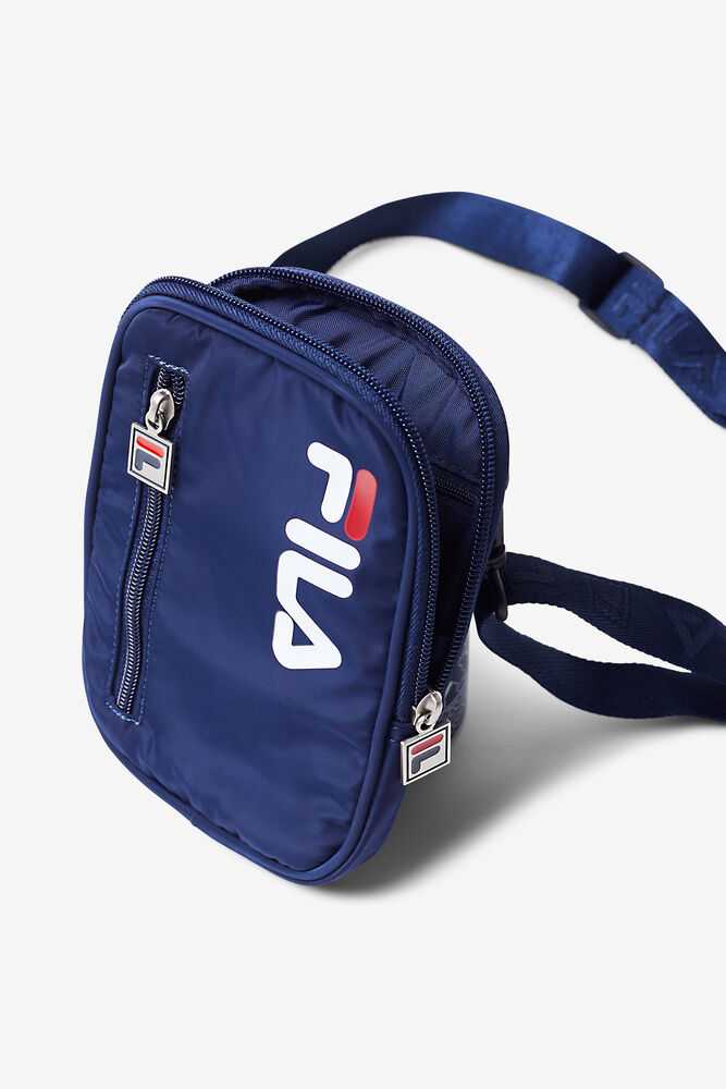 Navy Men's FILA Teli Bags | USA-16131