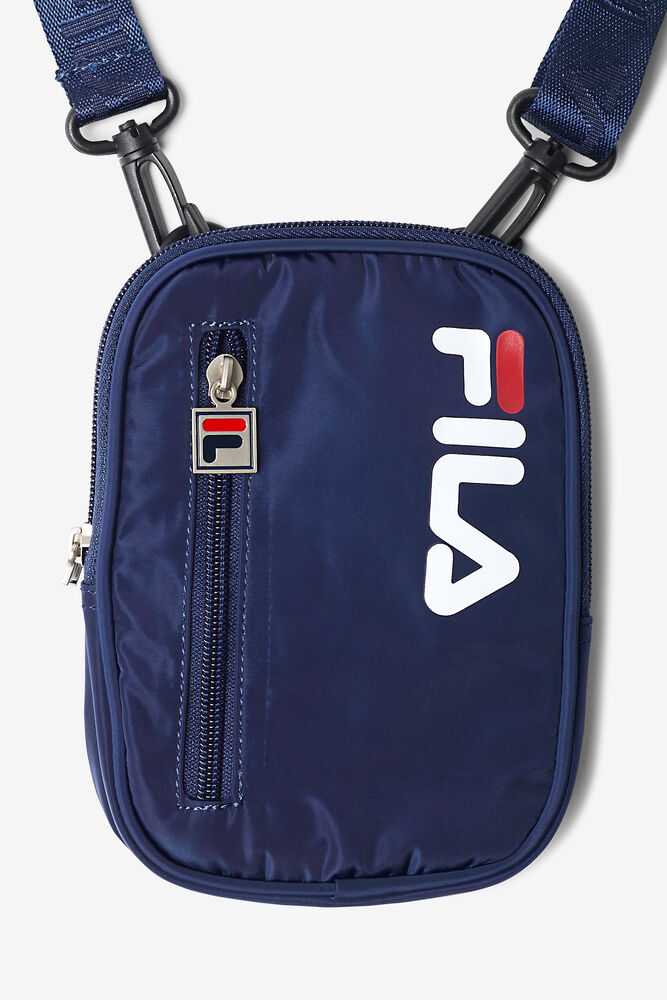 Navy Men's FILA Teli Bags | USA-16131