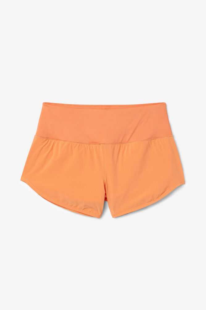 Orange Women\'s FILA Essentials Tennis Shorts | USA-15168