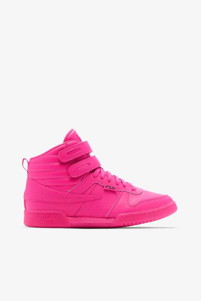 Pink Black Women\'s FILA F-14 Sneakers | USA-15918