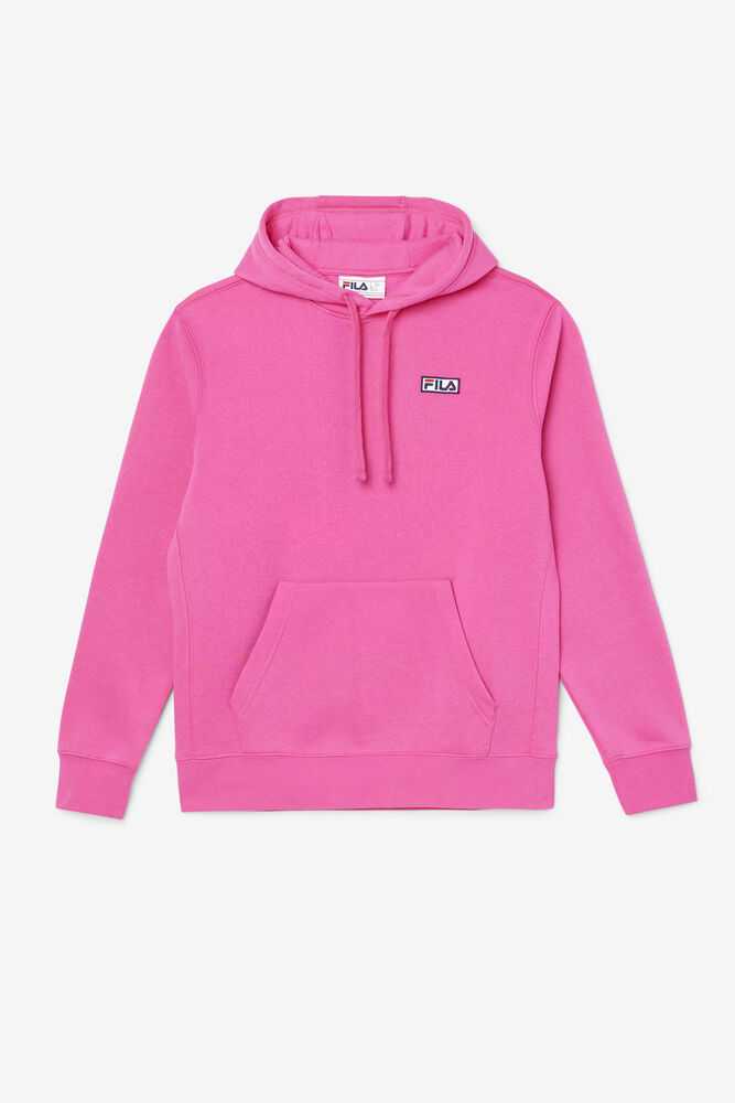 Pink Men\'s FILA Algot Hoodie | USA-207516