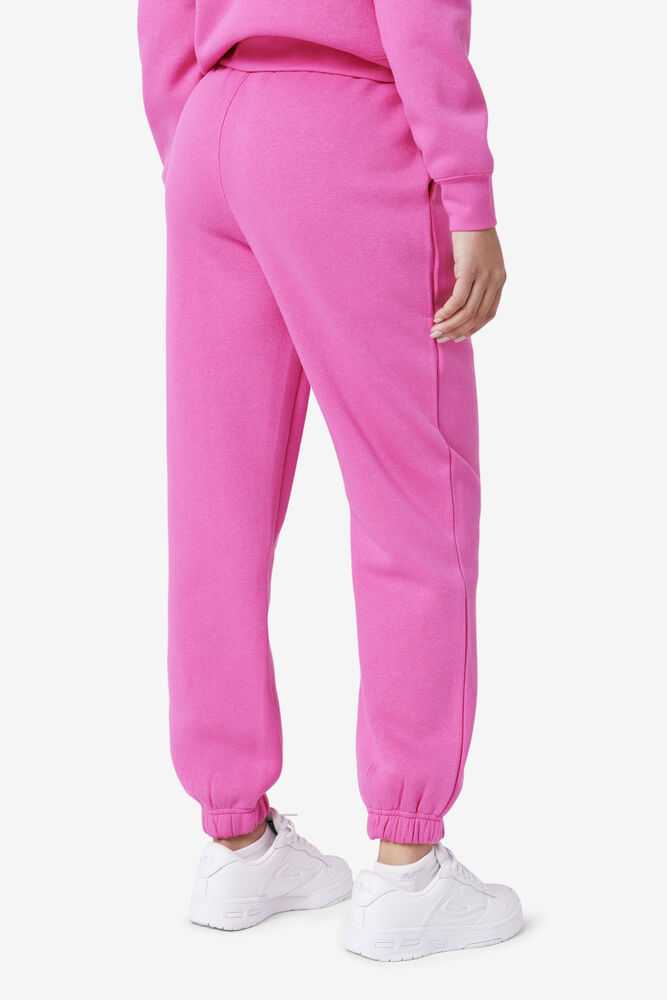 Pink Women's FILA Lassie Fleece Joggers | USA-15577