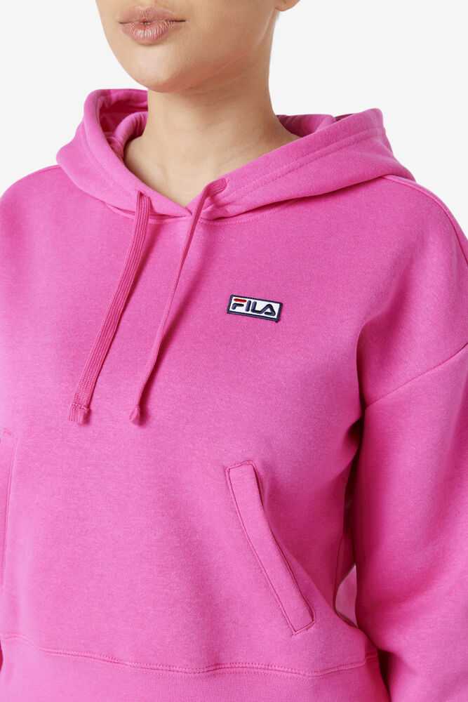 Pink Women's FILA Marina Sweatshirt | USA-15657